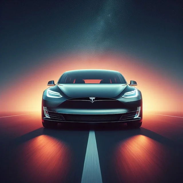 tesla car image